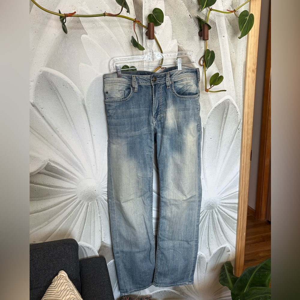 Men’s Buffalo David Bitton straight cut jeans. W 31 L 30. Smoke free home.
